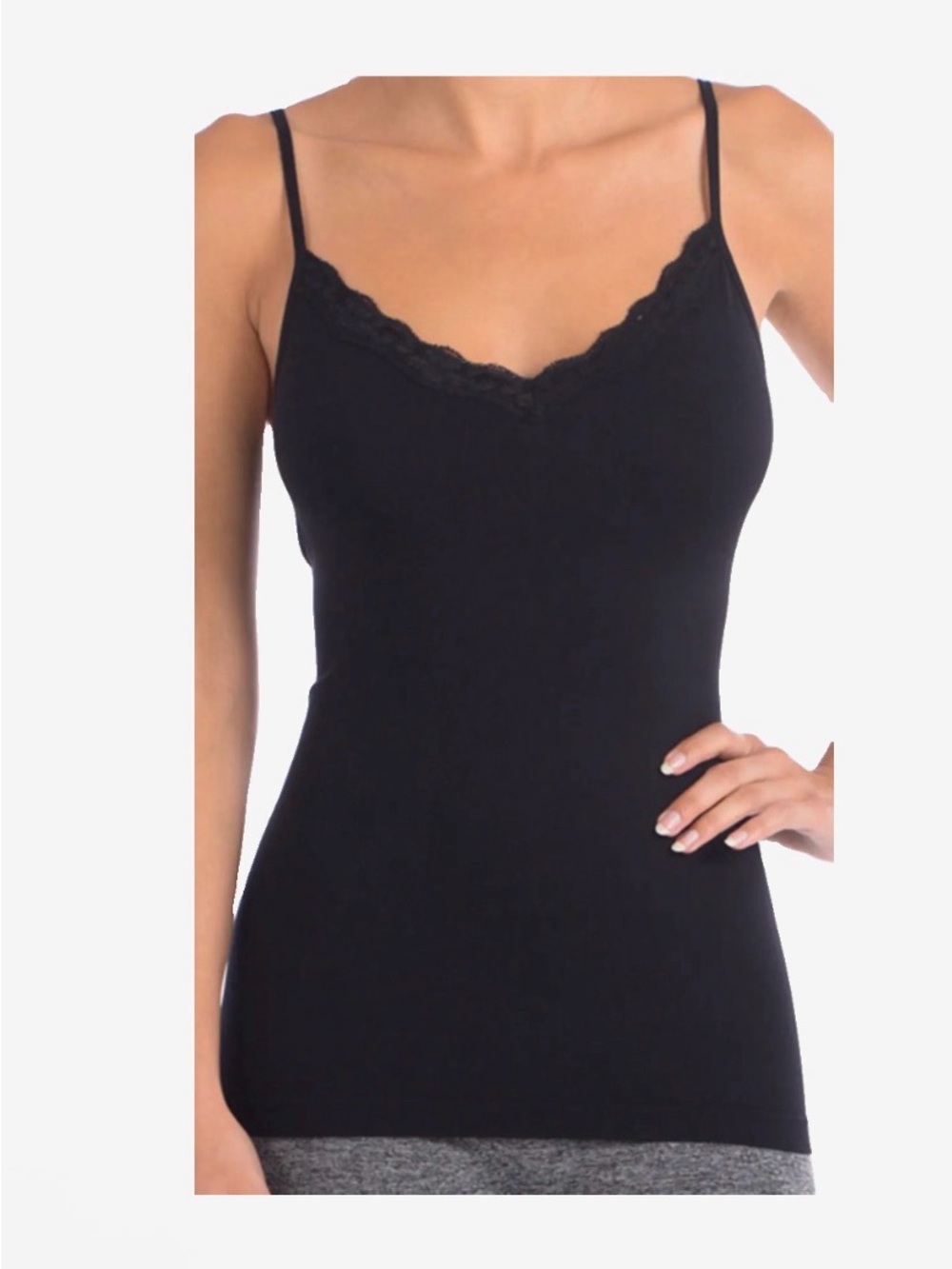 Black shaping cami
